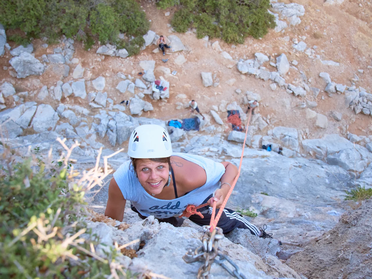Rock Climbing & Rappelling in Rhodes