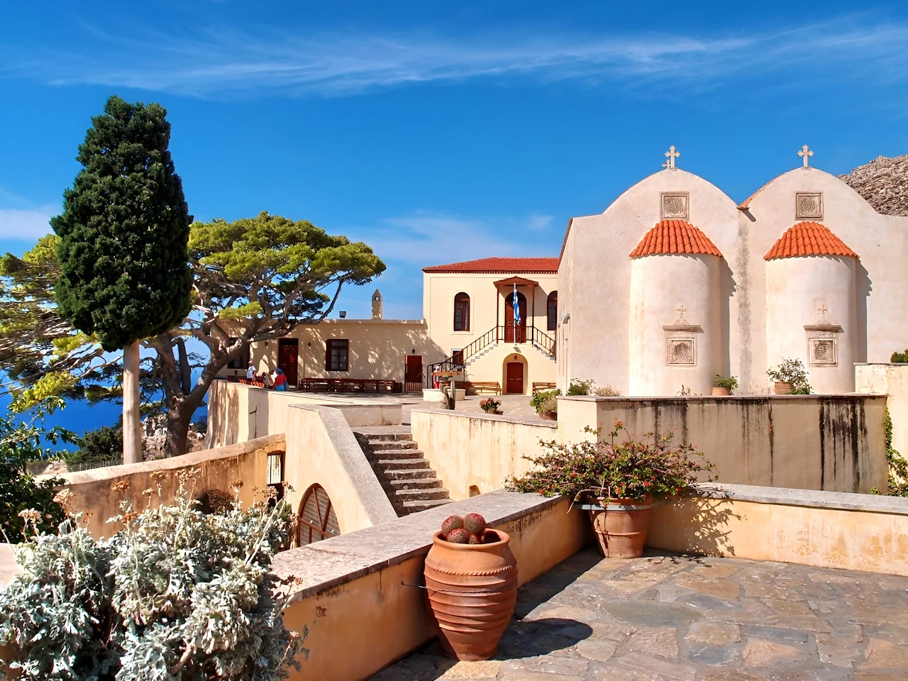 Rethymno, South Crete & Preveli Monastery [RU]
