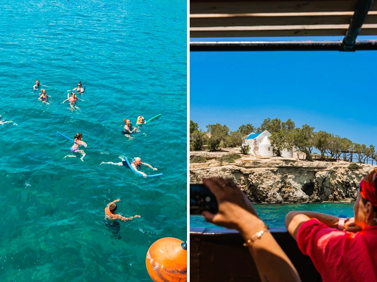 From Hersonissos: Half-Day Pirate Boat Trip with Lunch